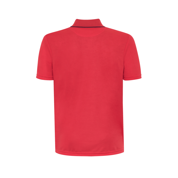 Red Dry Fit Premium Short Sleeve Polo Shirt For Men